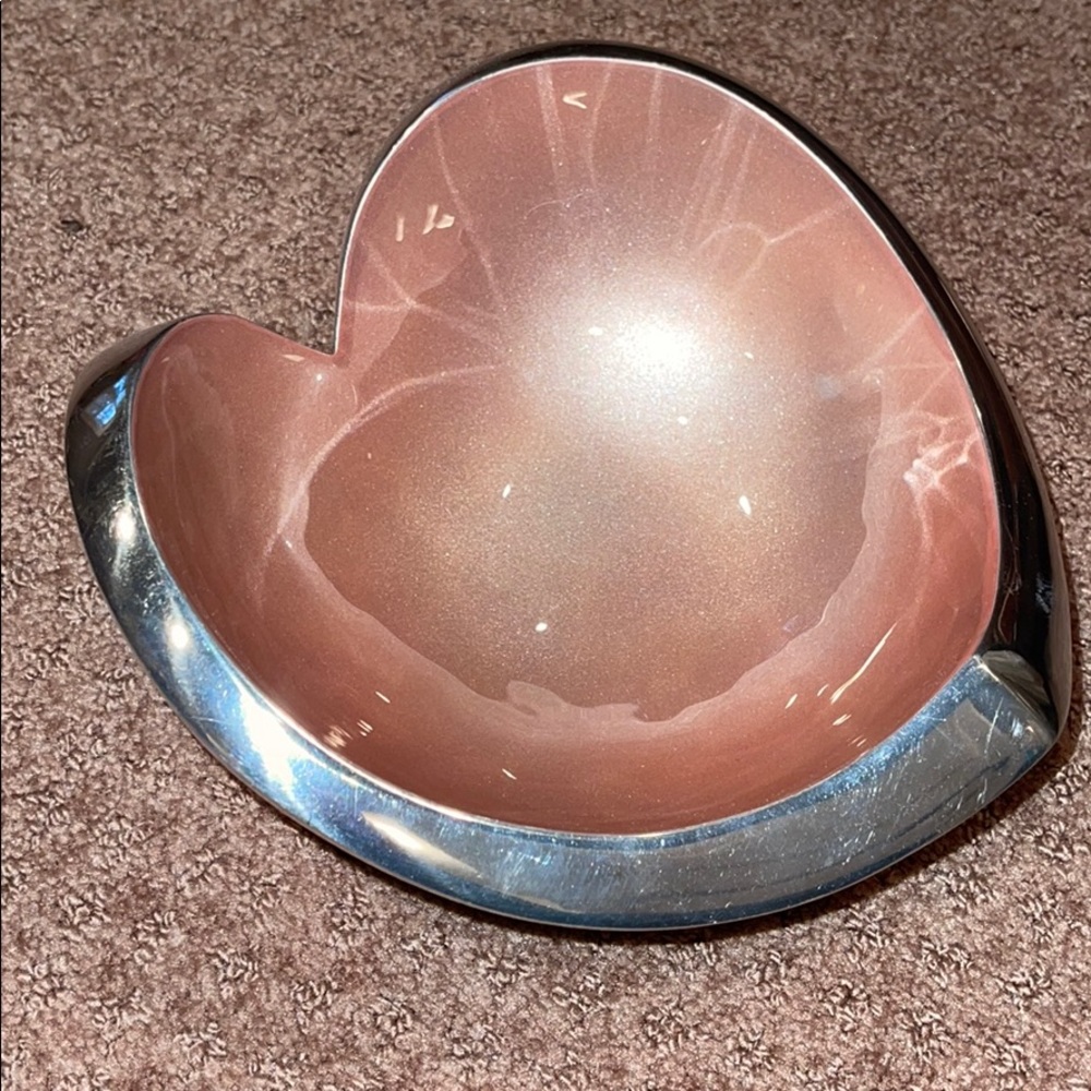 🌷NAMBE LARGE PINK HEART DECORATIVE BOWL